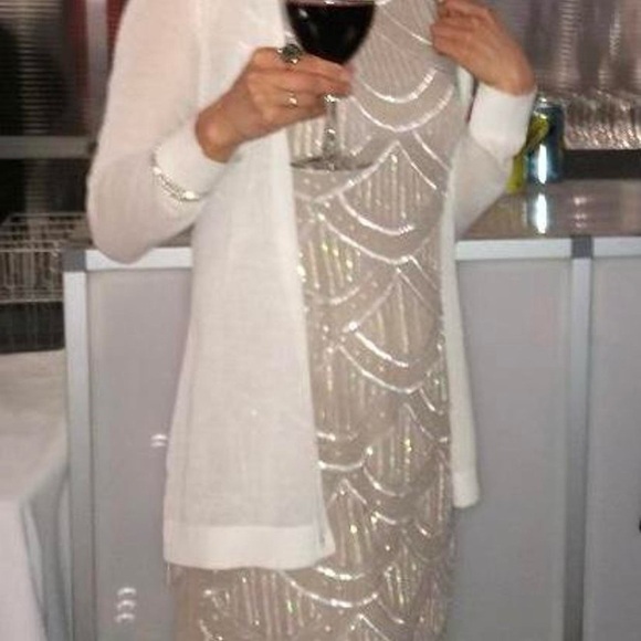 Top Shop TFNC London Embellished  cocktail dress. - Picture 4 of 4